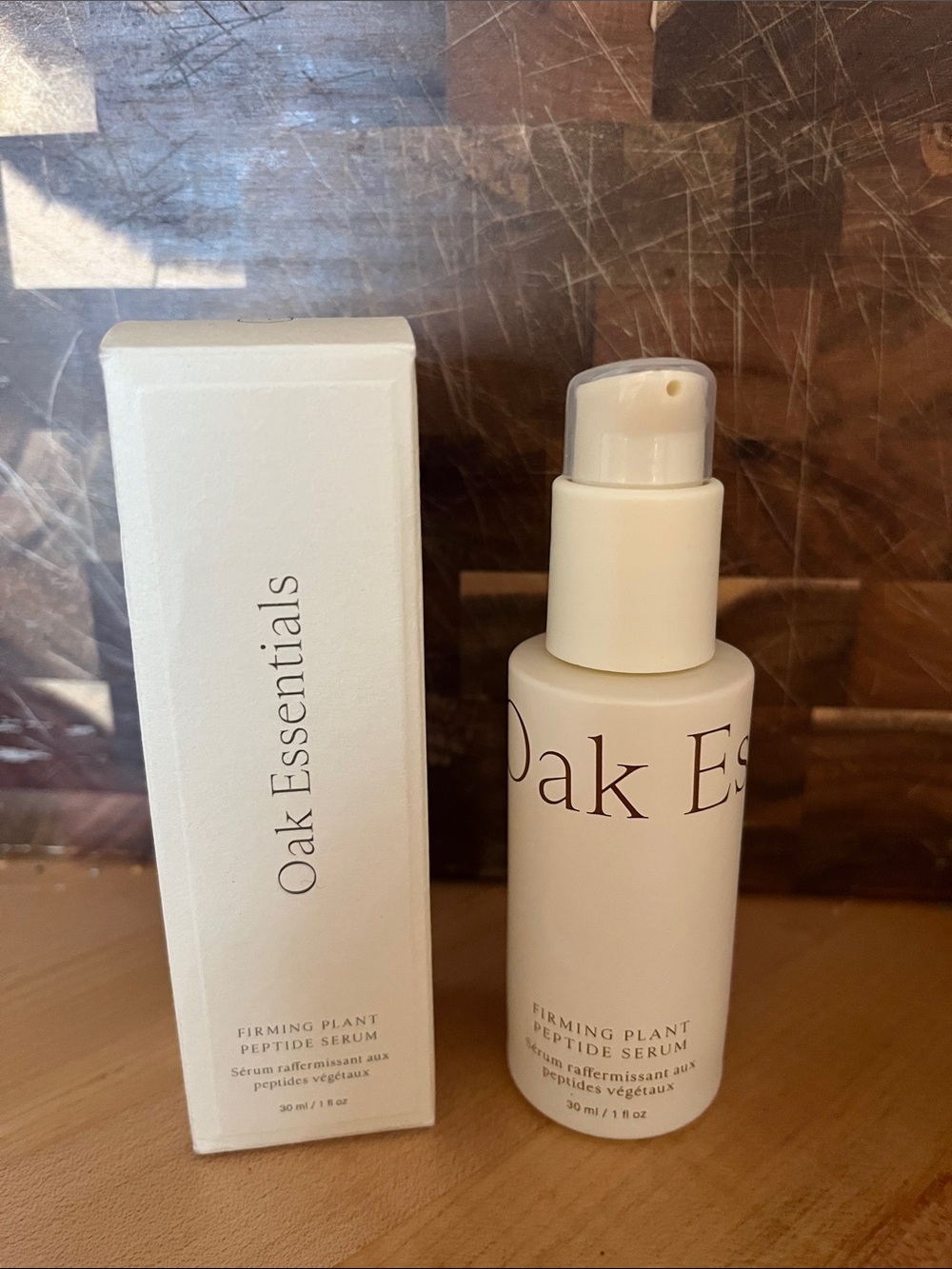 Oak Essentials Firming Plant Peptide Serum -